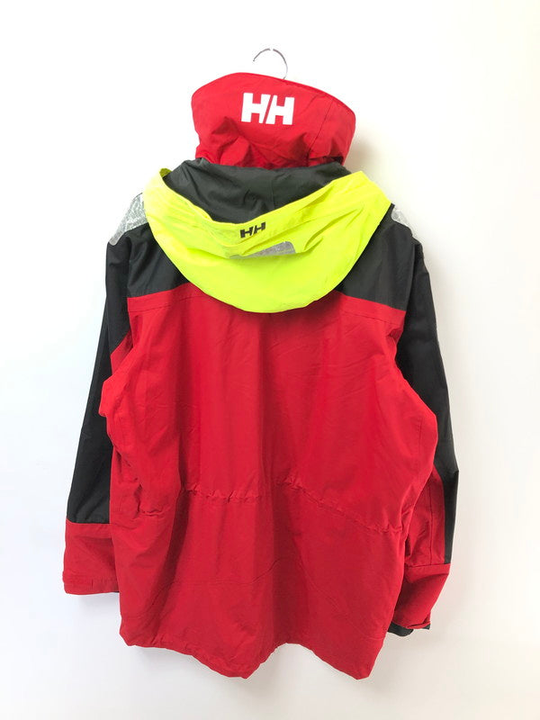 【現状渡し品】【メンズ】 HELLY HANSEN ヘリーハンセン SAILING YACHTING JACKET KMG27812I セーリング ヨット ジャケット アウター 144-260524-rt-19-tagh サイズ：XXL カラー：レッド 万代Net店