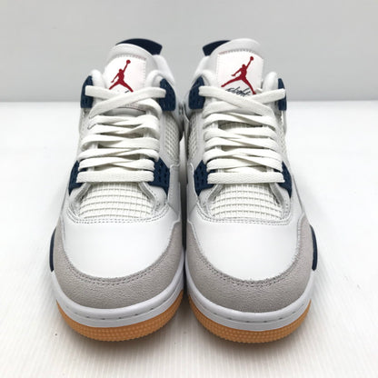 【中古美品】【メンズ】 NIKE SB ナイキエスビー AIR JORDAN 4 RETRO SP DR5415-100 エアジョーダン4 レトロ SP スニーカー 靴 160-250903-rt-17-tag サイズ：27cm US 9 カラー：スミット ホワイト/ホワイトネイビー 万代Net店