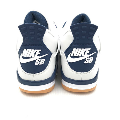 【中古美品】【メンズ】 NIKE SB ナイキエスビー AIR JORDAN 4 RETRO SP DR5415-100 エアジョーダン4 レトロ SP スニーカー 靴 160-250903-rt-17-tag サイズ：27cm US 9 カラー：スミット ホワイト/ホワイトネイビー 万代Net店
