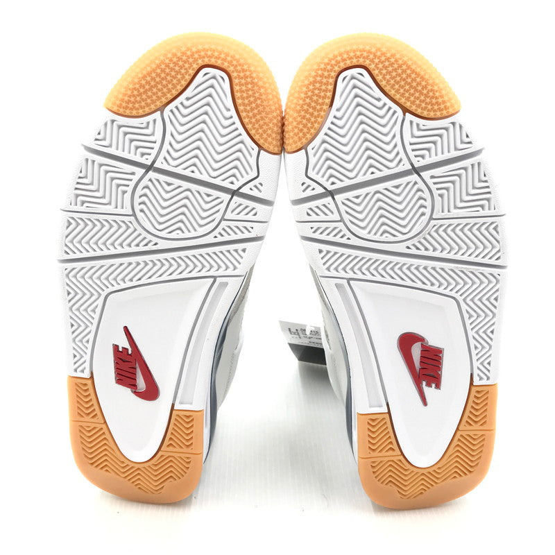 【中古美品】【メンズ】 NIKE SB ナイキエスビー AIR JORDAN 4 RETRO SP DR5415-100 エアジョーダン4 レトロ SP スニーカー 靴 160-250903-rt-17-tag サイズ：27cm US 9 カラー：スミット ホワイト/ホワイトネイビー 万代Net店