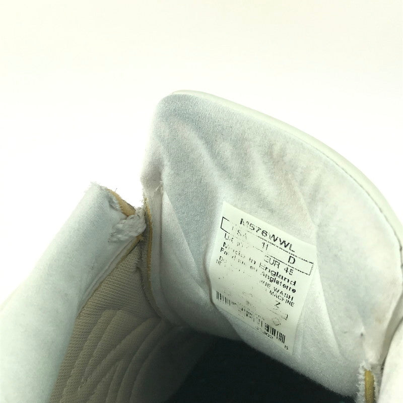 【中古品】【メンズ】 M576WWL イングランド製 スニーカー 靴 162-250911-yy-06-tag サイズ：US11D カラー：WHITE/GRAY 万代Net店