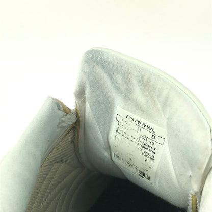 【中古品】【メンズ】 M576WWL イングランド製 スニーカー 靴 162-250911-yy-06-tag サイズ：US11D カラー：WHITE/GRAY 万代Net店