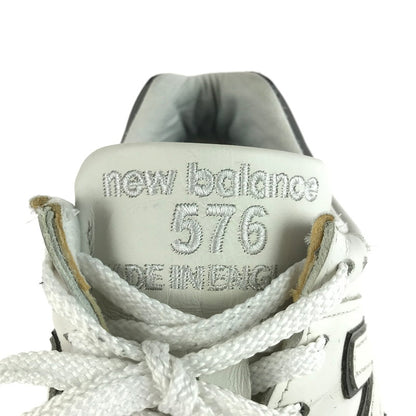【中古品】【メンズ】 M576WWL イングランド製 スニーカー 靴 162-250911-yy-06-tag サイズ：US11D カラー：WHITE/GRAY 万代Net店