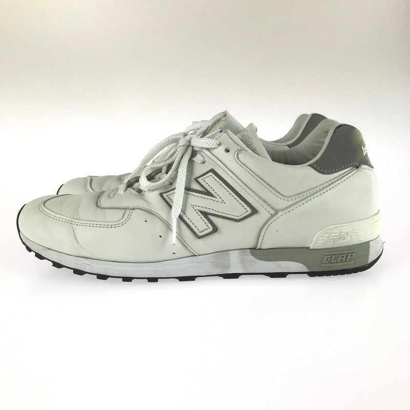 【中古品】【メンズ】 M576WWL イングランド製 スニーカー 靴 162-250911-yy-06-tag サイズ：US11D カラー：WHITE/GRAY 万代Net店