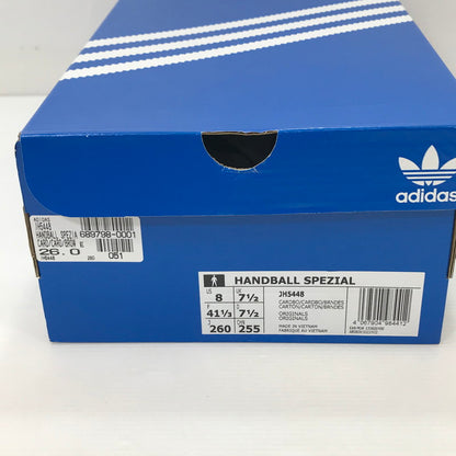 【中古品】【メンズ】 adidas アディダス HANDBALL SPEZIAL JH5448 ハンドボール スペツィアル スニーカー 靴 161-251024-hi-06-tag サイズ：26cm US 8 カラー：ブラウン 万代Net店