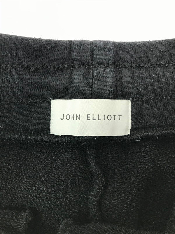 【中古品】【メンズ】 JOHN ELLIOTT ジョン エリオット SWEAT PANTS USA製 スウェット パンツ ボトムス 152-260523-rt-12-tagh サイズ：S カラー：ブラック 万代Net店