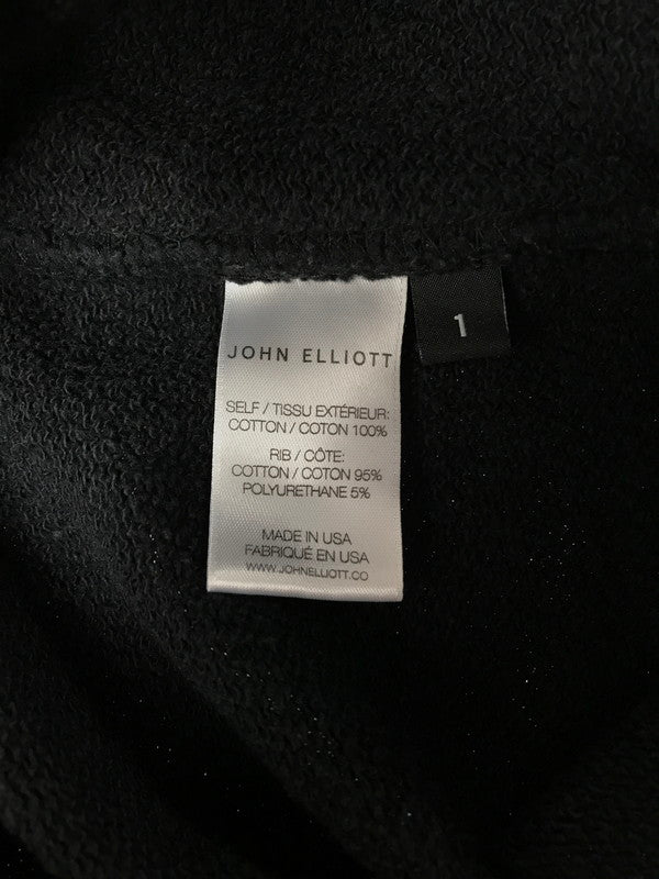 【中古品】【メンズ】 JOHN ELLIOTT ジョン エリオット SWEAT PANTS USA製 スウェット パンツ ボトムス 152-260523-rt-12-tagh サイズ：S カラー：ブラック 万代Net店