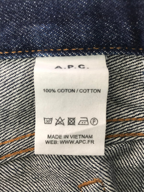 【中古品】【メンズ】 A.P.C. アーペーセー NEW STANDARD JEAN CLASSIQUE DENIM PANTS スタンダード ジーン クラシック デニム パンツ ジーンズ ボトムス 152-251130-rt-08-tag サイズ：29 カラー：インディゴ 万代Net店