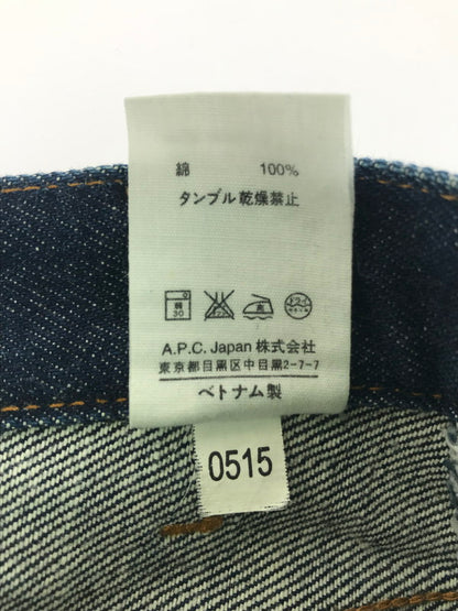 【中古品】【メンズ】 A.P.C. アーペーセー NEW STANDARD JEAN CLASSIQUE DENIM PANTS スタンダード ジーン クラシック デニム パンツ ジーンズ ボトムス 152-251130-rt-08-tag サイズ：29 カラー：インディゴ 万代Net店