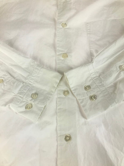【中古品】【メンズ】 WEWILL ウィーウィル L/S SHIRT WHITE W-010-5007 ロングスリーブシャツ ホワイト 長袖シャツ トップス 140-250904-rt-02-tag サイズ：1 カラー：ホワイト 万代Net店