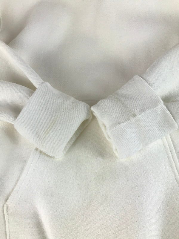 【中古品】【メンズ】 Champion チャンピオン REVERSE WEAVE HOODED SWEATSHIRT C5-U101 赤単色タグ USA製 リバースウィーブ フーデッド スウェットシャツ パーカー トップス 148-250904-rt-09-tag サイズ：M カラー：ホワイト 万代Net店