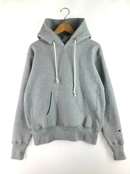 【中古品】【メンズ】 Champion チャンピオン REVERSE WEAVE HOODED SWEATSHIRT C5-U101 赤単色タグ USA製 リバースウィーブ フーデッド スウェットシャツ パーカー トップス 148-250904-rt-08-tag サイズ：M カラー：グレー 万代Net店