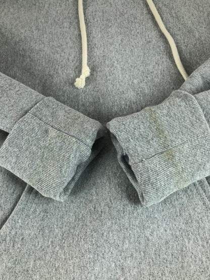 【中古品】【メンズ】 Champion チャンピオン REVERSE WEAVE HOODED SWEATSHIRT C5-U101 赤単色タグ USA製 リバースウィーブ フーデッド スウェットシャツ パーカー トップス 148-250904-rt-08-tag サイズ：M カラー：グレー 万代Net店