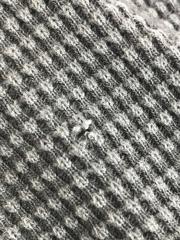 【中古品】【メンズ】 RRL ダブルアールエル WAFFLE L/S CUT AND SEW ワッフル ロングスリーブ カットソー 長袖 トップス 145-250904-yy-02-tag サイズ：L カラー：グレー 万代Net店