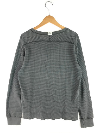 【中古品】【メンズ】 RRL ダブルアールエル WAFFLE L/S CUT AND SEW ワッフル ロングスリーブ カットソー 長袖 トップス 145-250904-yy-02-tag サイズ：L カラー：グレー 万代Net店