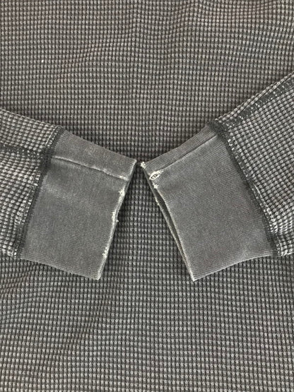 【中古品】【メンズ】 RRL ダブルアールエル WAFFLE L/S CUT AND SEW ワッフル ロングスリーブ カットソー 長袖 トップス 145-250904-yy-02-tag サイズ：L カラー：グレー 万代Net店