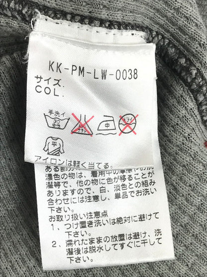 【中古品】【メンズ】 RRL ダブルアールエル WAFFLE L/S CUT AND SEW ワッフル ロングスリーブ カットソー 長袖 トップス 145-250904-yy-02-tag サイズ：L カラー：グレー 万代Net店