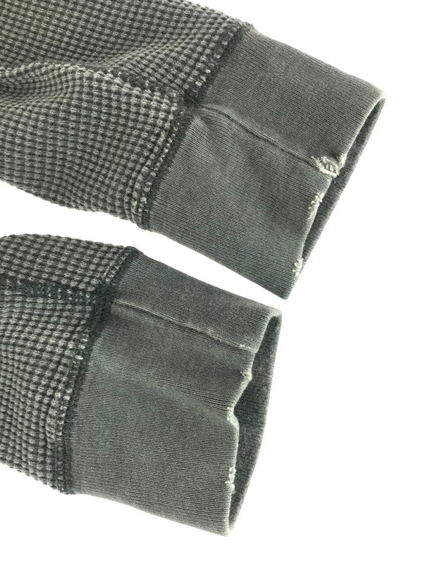 【中古品】【メンズ】 RRL ダブルアールエル WAFFLE L/S CUT AND SEW ワッフル ロングスリーブ カットソー 長袖 トップス 145-250904-yy-02-tag サイズ：L カラー：グレー 万代Net店