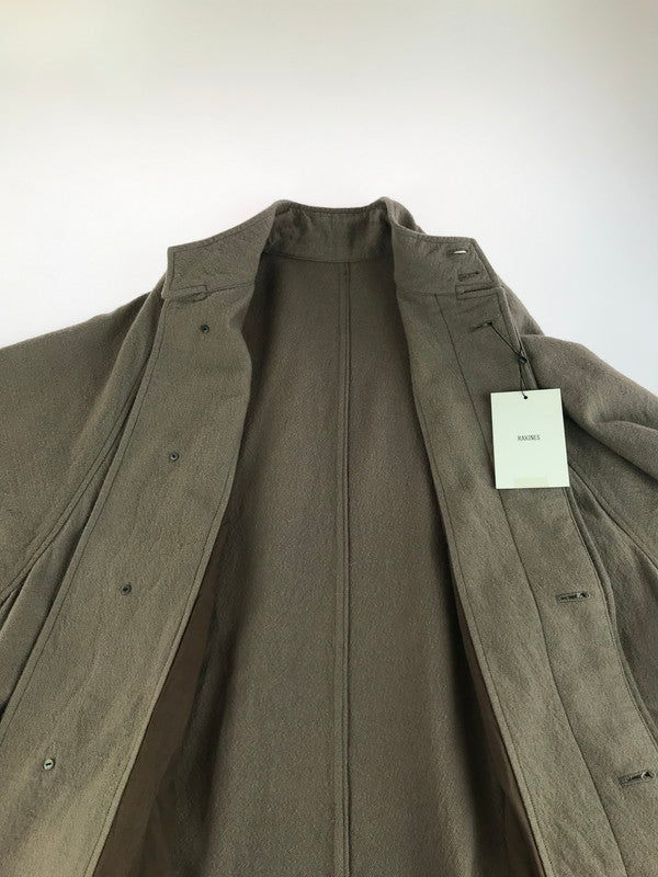 【中古品】【メンズ】 RAKINES ラキネス SWCH TEARS COAT 06S21FW082C ティアーズ コート ウール ロングコート アウター 140-250912-hi-08-tag サイズ：2 カラー：MOCHA BROWN 万代Net店