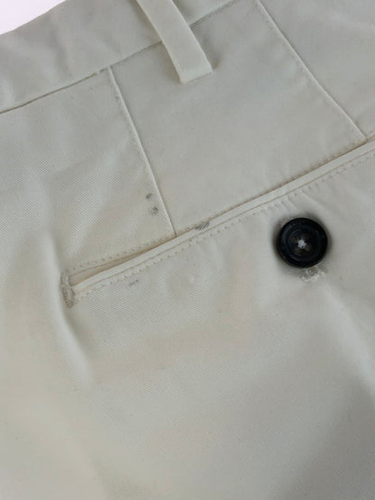 【中古品】【メンズ】 SUPER SLIM FIT STRETCH PANTS スーパースリムフィット スリム ストレッチ パンツ 152-260105-rt-05-tag サイズ：50 カラー：ホワイト 万代Net店