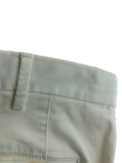 【中古品】【メンズ】 SUPER SLIM FIT STRETCH PANTS スーパースリムフィット スリム ストレッチ パンツ 152-260105-rt-05-tag サイズ：50 カラー：ホワイト 万代Net店