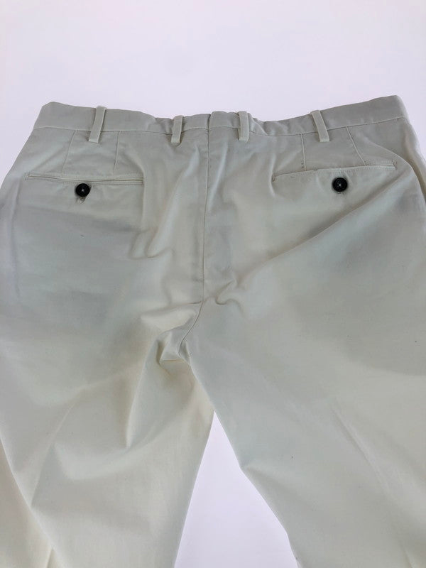 【中古品】【メンズ】 SUPER SLIM FIT STRETCH PANTS スーパースリムフィット スリム ストレッチ パンツ 152-260105-rt-05-tag サイズ：50 カラー：ホワイト 万代Net店