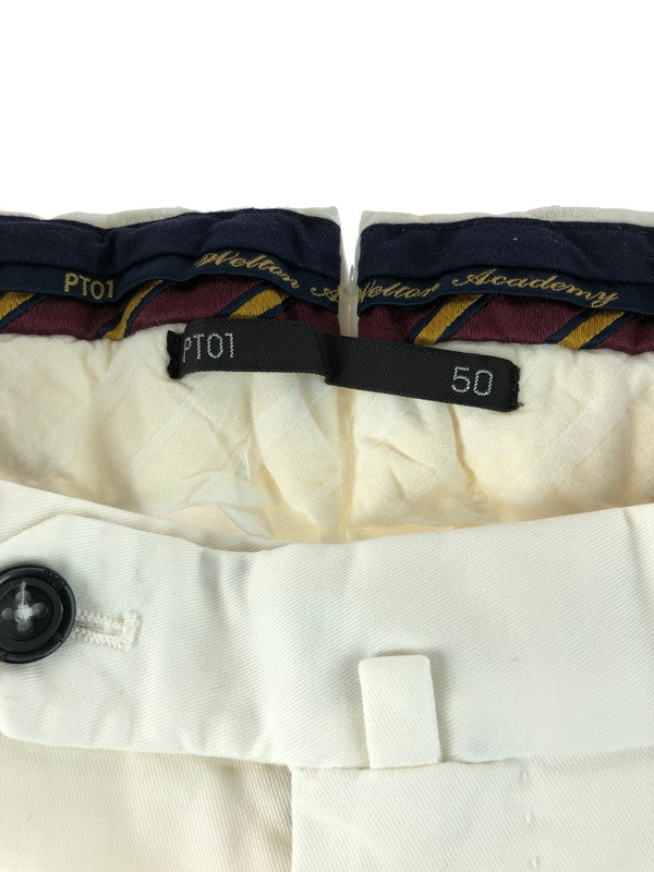 【中古品】【メンズ】 SUPER SLIM FIT STRETCH PANTS スーパースリムフィット スリム ストレッチ パンツ 152-260105-rt-05-tag サイズ：50 カラー：ホワイト 万代Net店