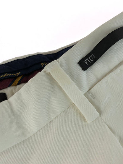 【中古品】【メンズ】 SUPER SLIM FIT STRETCH PANTS スーパースリムフィット スリム ストレッチ パンツ 152-260105-rt-05-tag サイズ：50 カラー：ホワイト 万代Net店