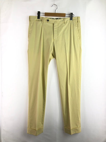 【中古品】【メンズ】 PT TORINO ピーティー トリノ SUPERSLIM FIT STRETCH PANTS CPDL01Z00PA2 スーパー スリムフィット ストレッチパンツ ボトムス 152-260105-rt-04-tag サイズ：50 カラー：イエロー 万代Net店