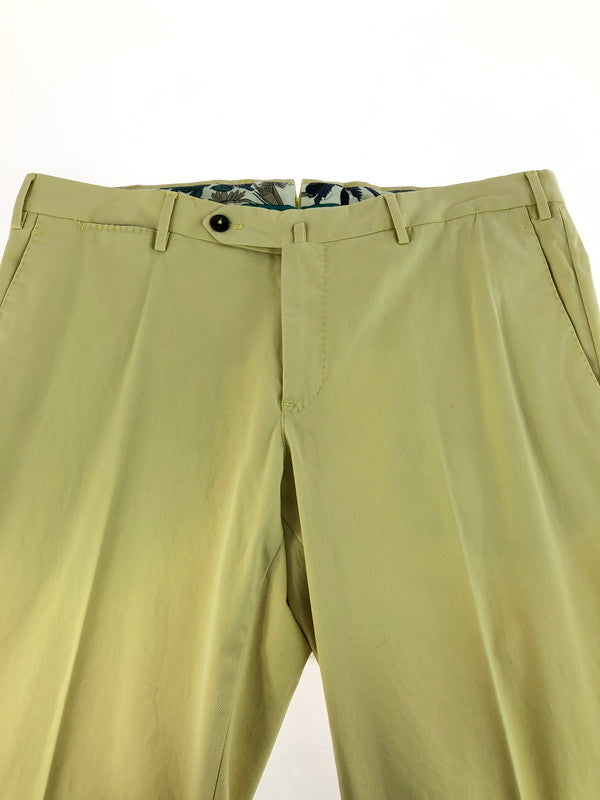 【中古品】【メンズ】 PT TORINO ピーティー トリノ SUPERSLIM FIT STRETCH PANTS CPDL01Z00PA2 スーパー スリムフィット ストレッチパンツ ボトムス 152-260105-rt-04-tag サイズ：50 カラー：イエロー 万代Net店