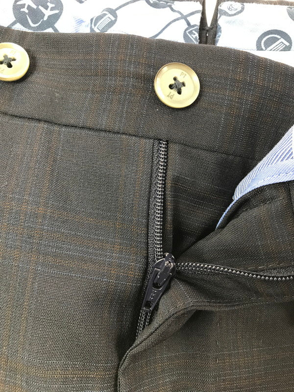 【中古品】【メンズ】 PT TORINO ﾋﾟｰﾃｨｰ トリノ SUPERSLIM FIT TECHNO WASHABLE WOOL SLACKS PANTS C0DSTVZA0TVN ウール スラックス パンツ ボトムス 152-260523-rt-13-tagh サイズ：52 カラー：ネイビー 万代Net店