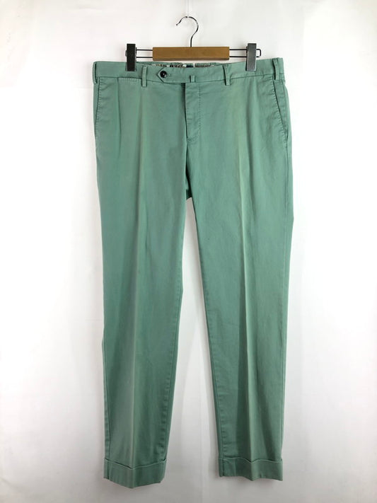 【中古品】【メンズ】 PT TORINO ピーティー トリノ SUPERSLIM FIT STRETCH PANTS CPDL01Z00PA2 スーパー スリムフィット ストレッチパンツ ボトムス 152-260105-rt-03-tag サイズ：50 カラー：グリーン 万代Net店