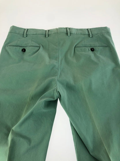 【中古品】【メンズ】 PT TORINO ピーティー トリノ SUPERSLIM FIT STRETCH PANTS CPDL01Z00PA2 スーパー スリムフィット ストレッチパンツ ボトムス 152-260105-rt-03-tag サイズ：50 カラー：グリーン 万代Net店