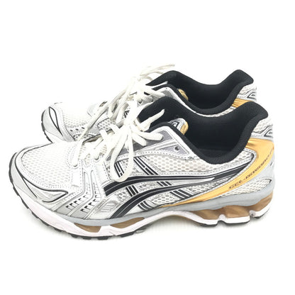 【中古品】【メンズ】 asics アシックス GEL-KAYANO 14 1201A019-102 ゲルカヤノ14 スニーカー 靴 162-250903-rt-12-tag サイズ：26cm US 8 カラー：ホワイト/ピュアゴールド 万代Net店