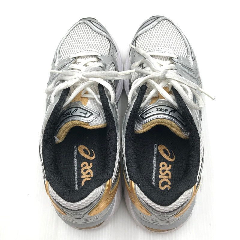 【中古品】【メンズ】 asics アシックス GEL-KAYANO 14 1201A019-102 ゲルカヤノ14 スニーカー 靴 162-250903-rt-12-tag サイズ：26cm US 8 カラー：ホワイト/ピュアゴールド 万代Net店