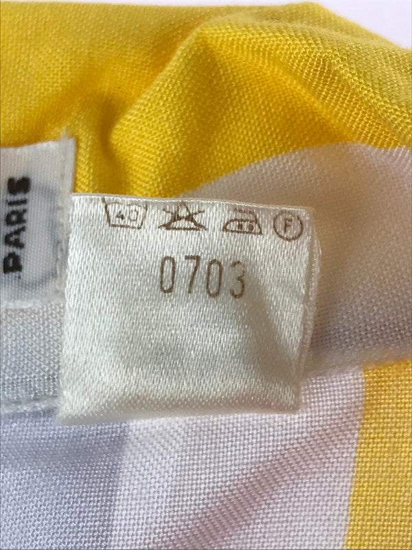 【中古品】【メンズ】 YVES SAINT LAURENT イヴ・サンローラン CHEMISES 80年代 ヴィンテージ マルチストライプシャツ フランス製 トップス 141-250902-yy-20-tag サイズ：3 カラー：マルチカラー 万代Net店