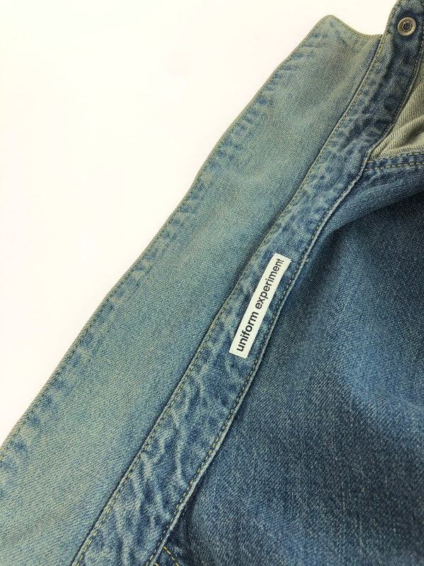 【中古品】【メンズ】 L/S DENIM SHIRT UE-242041 ロングスリーブ デニムシャツ 長袖シャツ トップス 142-250907-rt-09-tag サイズ：1 カラー：インディゴ 万代Net店