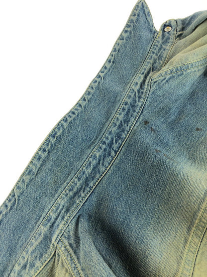 【中古品】【メンズ】 L/S DENIM SHIRT UE-242041 ロングスリーブ デニムシャツ 長袖シャツ トップス 142-250907-rt-09-tag サイズ：1 カラー：インディゴ 万代Net店