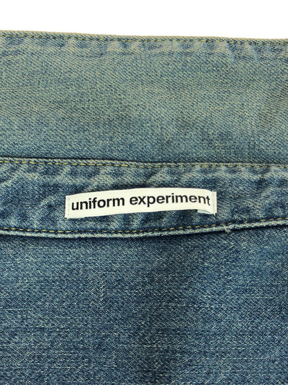 【中古品】【メンズ】 L/S DENIM SHIRT UE-242041 ロングスリーブ デニムシャツ 長袖シャツ トップス 142-250907-rt-09-tag サイズ：1 カラー：インディゴ 万代Net店