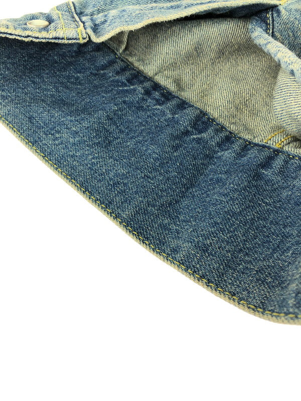 【中古品】【メンズ】 L/S DENIM SHIRT UE-242041 ロングスリーブ デニムシャツ 長袖シャツ トップス 142-250907-rt-09-tag サイズ：1 カラー：インディゴ 万代Net店