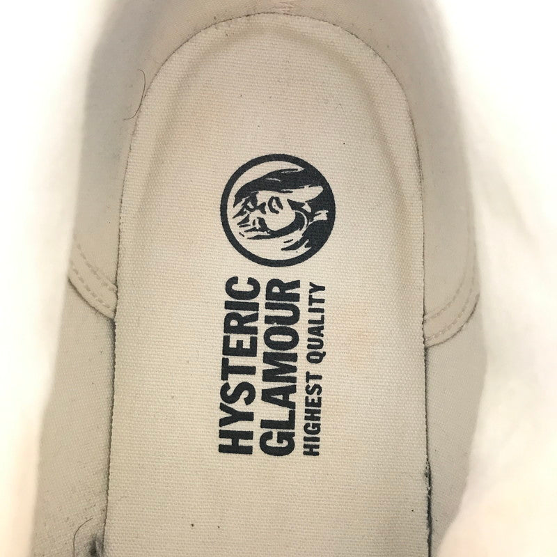 【中古品】【メンズ】 HYSTERIC GLAMOUR ヒステリックグラマー LEATHER HIGH TOP SNEAKERS レザーハイカットスニーカー シューズ 靴 162-250911-yy-09-tag サイズ：8 カラー：ブラック 万代Net店