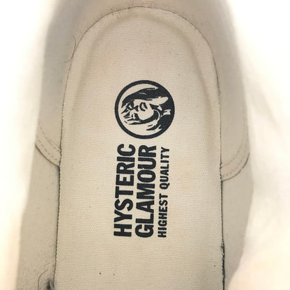 【中古品】【メンズ】 HYSTERIC GLAMOUR ヒステリックグラマー LEATHER HIGH TOP SNEAKERS レザーハイカットスニーカー シューズ 靴 162-250911-yy-09-tag サイズ：8 カラー：ブラック 万代Net店