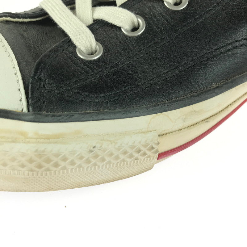 【中古品】【メンズ】 HYSTERIC GLAMOUR ヒステリックグラマー LEATHER HIGH TOP SNEAKERS レザーハイカットスニーカー シューズ 靴 162-250911-yy-09-tag サイズ：8 カラー：ブラック 万代Net店