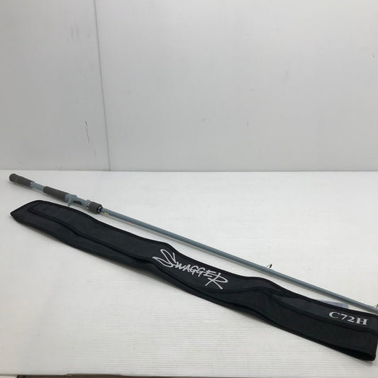 【中古品】Daiwa ダイワ スワッガー C72H ベイトロッド バスロッド【代金引換不可】【佐川急便発送】 釣り 釣り具等 釣り具 132-251007-yy-01-tag 万代Net店