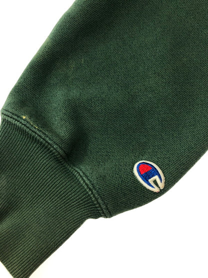 【現状渡し品】【メンズ】 Champion チャンピオン 00's PREMIUM REVERSE CREW NECK SWEATSHIRTS 目無し プレミアム リバースウィーブ スウェットシャツ トップス 146-250908-rt-04-tag サイズ：M カラー：グリーン 万代Net店