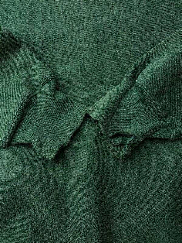 【現状渡し品】【メンズ】 Champion チャンピオン 00's PREMIUM REVERSE CREW NECK SWEATSHIRTS 目無し プレミアム リバースウィーブ スウェットシャツ トップス 146-250908-rt-04-tag サイズ：M カラー：グリーン 万代Net店