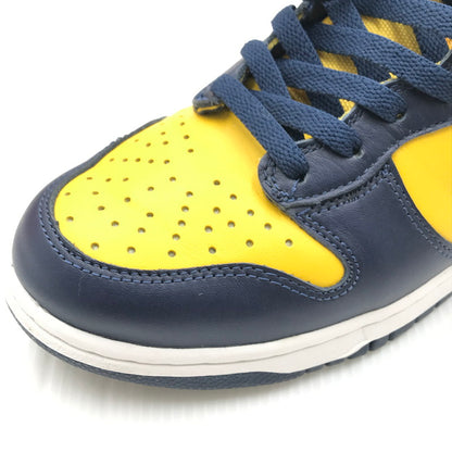 【中古品】【メンズ】 NIKE ナイキ DUNK HI SP MICHIGAN 2020 CZ8149-700 ダンク ハイ ミシガンスニーカー 靴 160-250903-rt-19-tag サイズ：26.5cm US 8.5 カラー：ヴァーシティメイズ/ミッドナイトネイビー 万代Net店