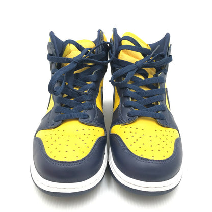 【中古品】【メンズ】 NIKE ナイキ DUNK HI SP MICHIGAN 2020 CZ8149-700 ダンク ハイ ミシガンスニーカー 靴 160-250903-rt-19-tag サイズ：26.5cm US 8.5 カラー：ヴァーシティメイズ/ミッドナイトネイビー 万代Net店