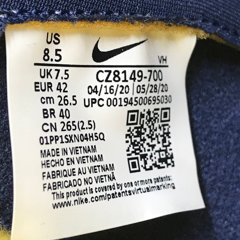 【中古品】【メンズ】 NIKE ナイキ DUNK HI SP MICHIGAN 2020 CZ8149-700 ダンク ハイ ミシガンスニーカー 靴 160-250903-rt-19-tag サイズ：26.5cm US 8.5 カラー：ヴァーシティメイズ/ミッドナイトネイビー 万代Net店