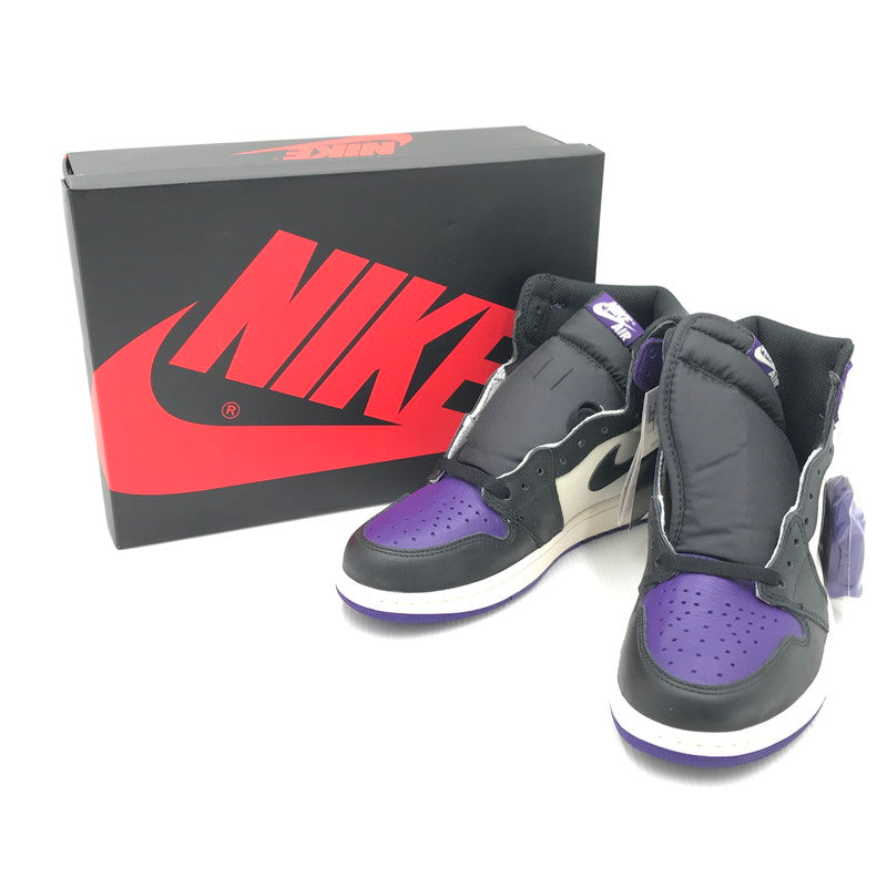 【中古品】【メンズ】 NIKE ナイキ AIR JORDAN 1 RETRO HIGH OG 555088-501 エアジョーダン 1 レトロ ハイ OG スニーカー 靴 160-250903-rt-18-tag サイズ：27cm US 9 カラー：コートパープル 万代Net店